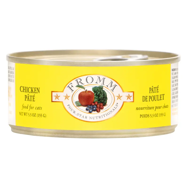 Fromm Four-Star Nutritionals Chicken Pt Food for Cats 5.5 oz