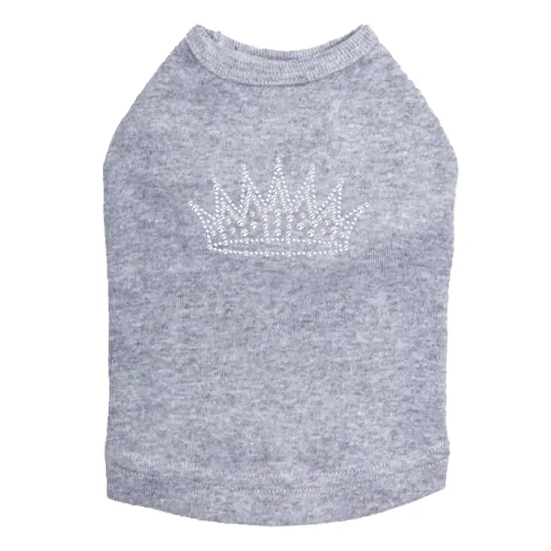 Crown  1 (Austrian crystal Rhinestones) - Dog Tank
