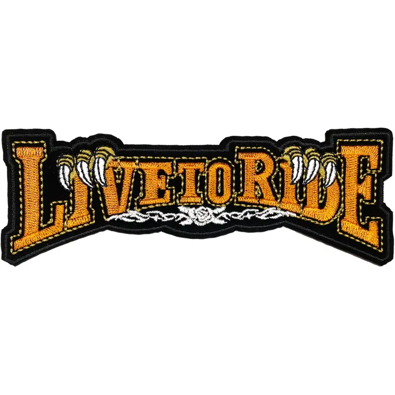 Live to Ride (Small)- Patch