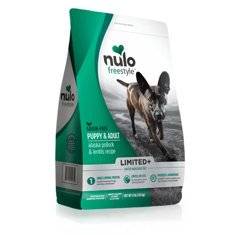 Nulo Freestyle Limited+ Puppy/Adult Grain Free Pollock