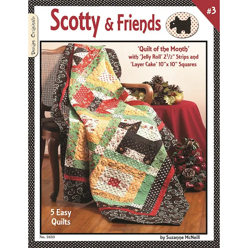 Scotty & Friends: Quilt Of The Month