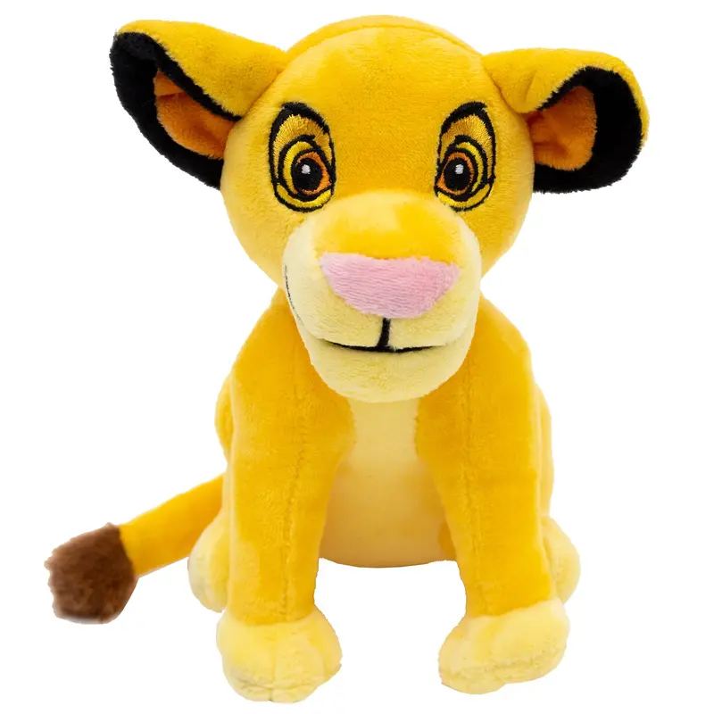 Dog Toy Squeaker Plush - Disney The Lion King Young Simba Full Body Pose