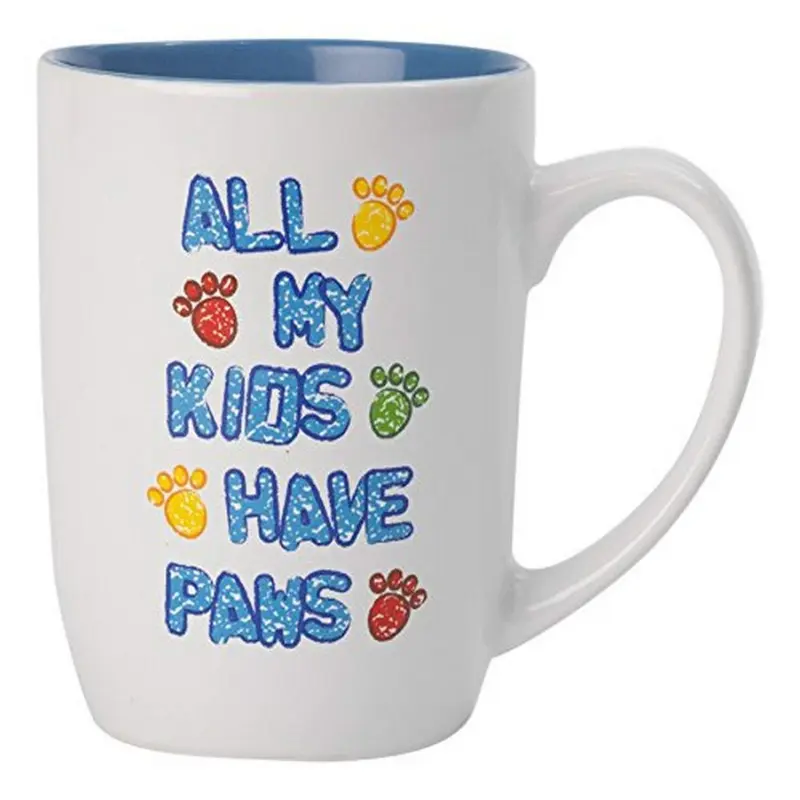 PetRageous Designs All My Kids Have Paws Mug 24oz Multicolor