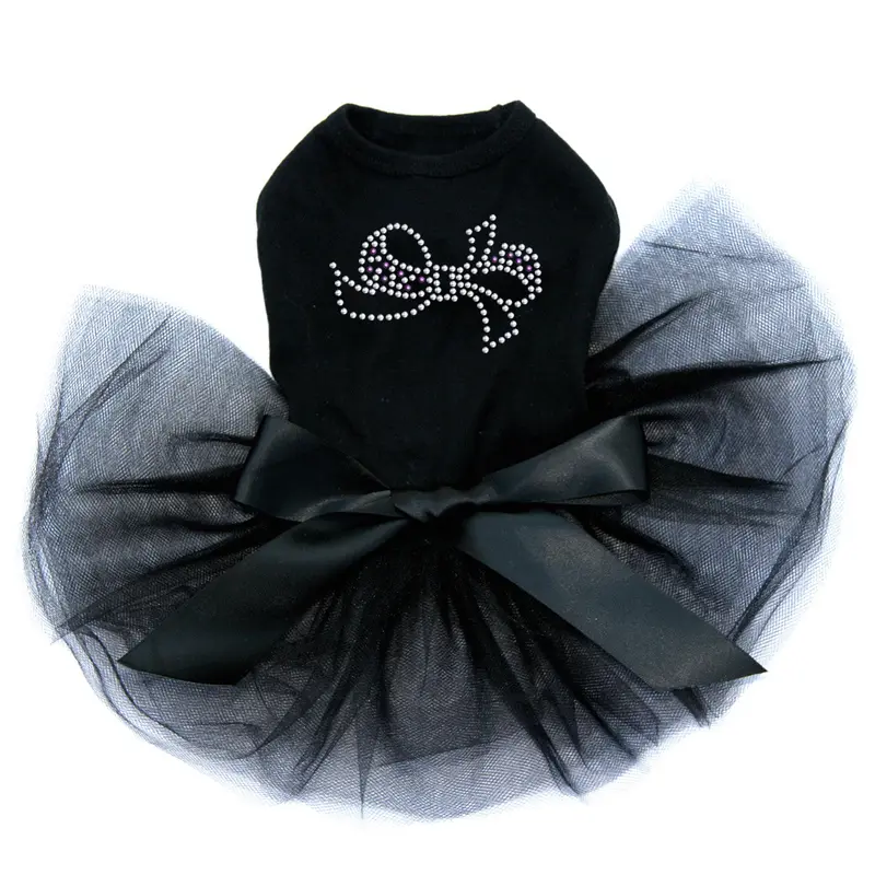 Bow (Purple & Silver) - Custom Tutu