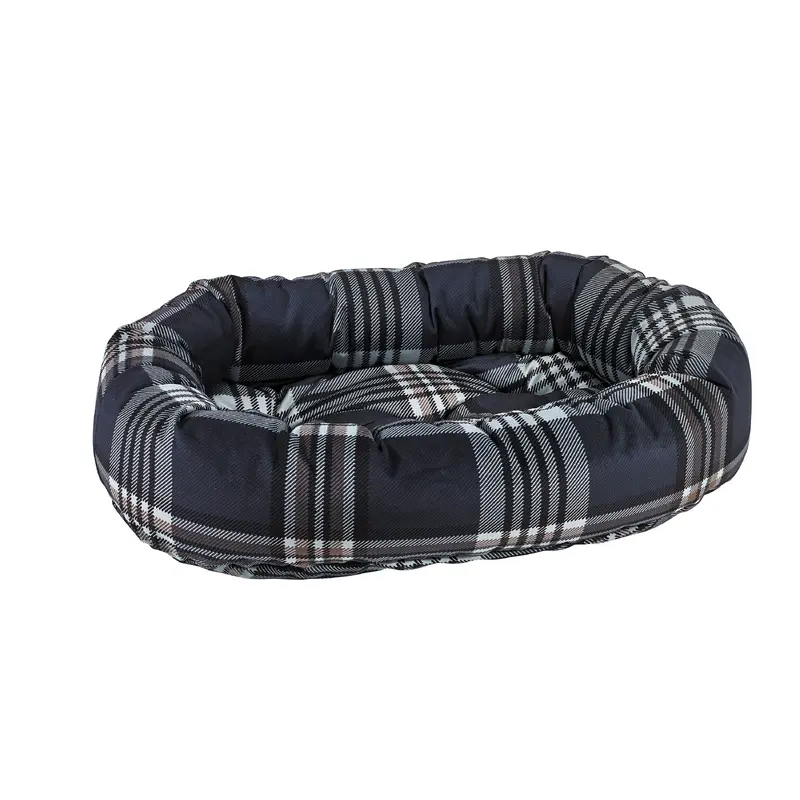 Donut Bed Greystone Tartan