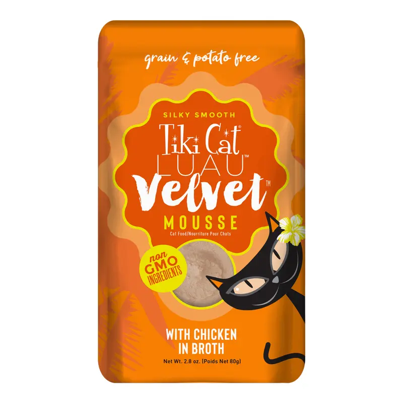 Tikicat Adult Velvet Mousse Chicken (2.8oz)