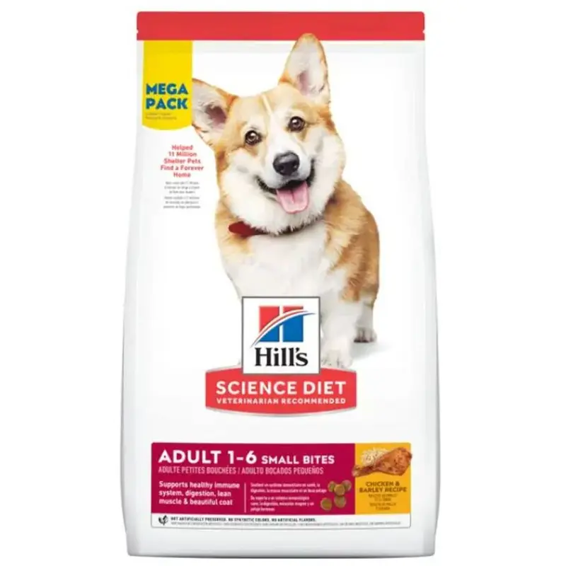 Hill's Science Diet 1-6 Small Bites Adult Dry Dog Food 45lb