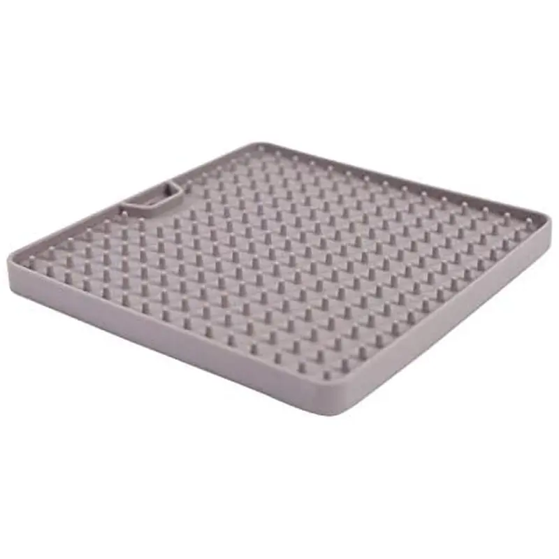 Messy Cats Silicone Reversible Licking Mat Grey