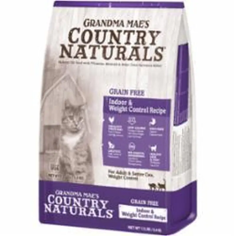 Grandma Mae S Country Nat-Country Naturals Grain Free Weight Control/hairbal 12 Lb