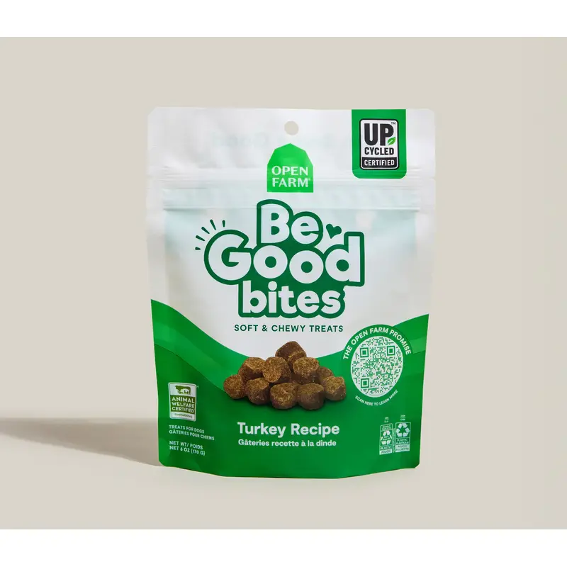Open Farm Be Good Bites Turkey 6 oz