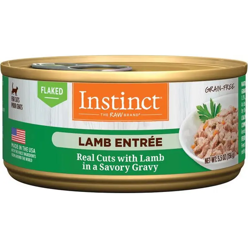 Instinct Flaked Lamb Wet Cat Food (5.5oz)