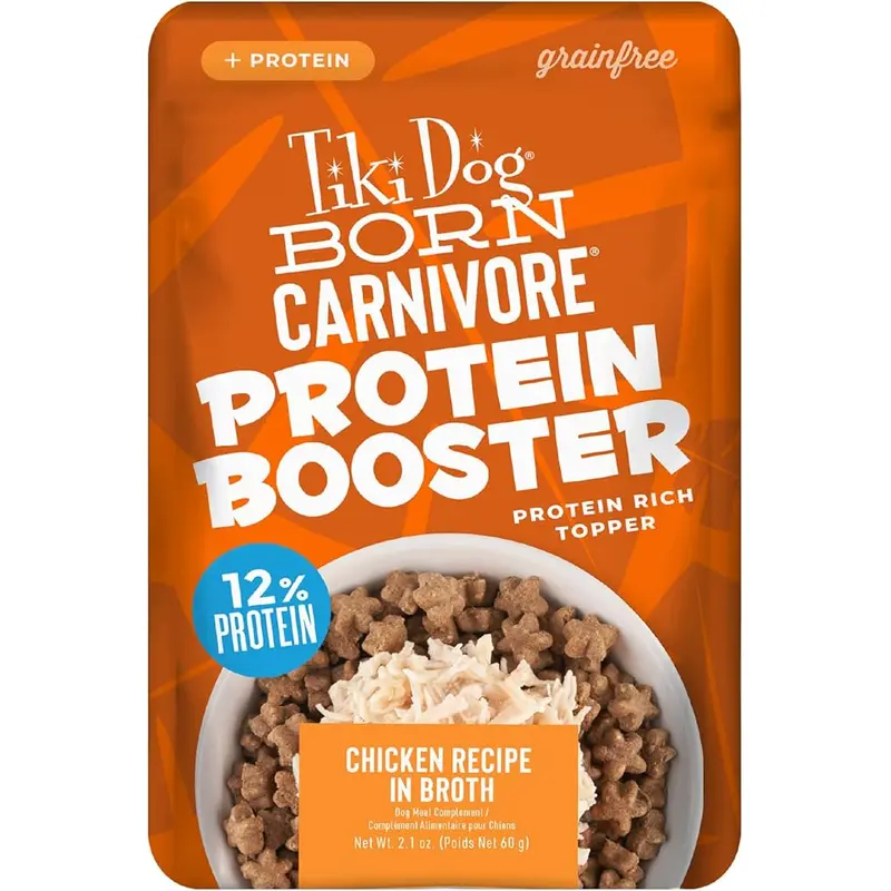Tiki Dog Carnivore Topper Chicken 2.1oz