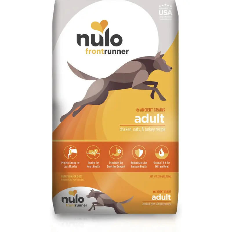 Nulo Frontrunner Chicken, Oats & Turkey Adult Dry Dog Food