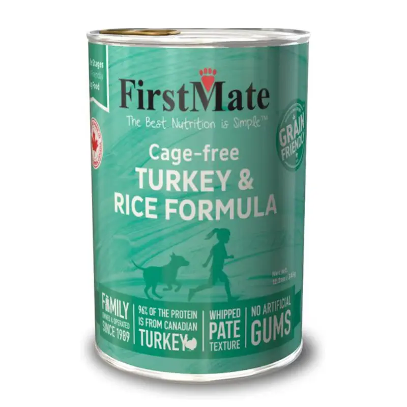 FirstMate Grain Friendly Cage Free Turkey & Rice