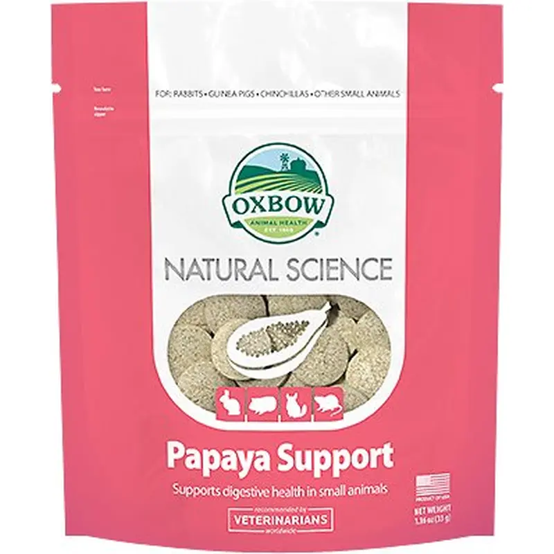 Oxbow Natural Science Papaya Support 60 Count