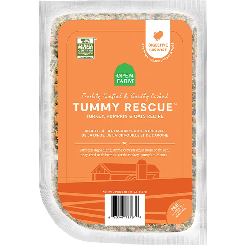 Open Farm Dog Gently Cooked Tummy Rescue 16oz