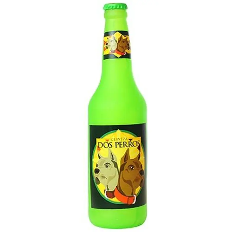 Silly Squeakers  Beer Bottle - Dos Perros