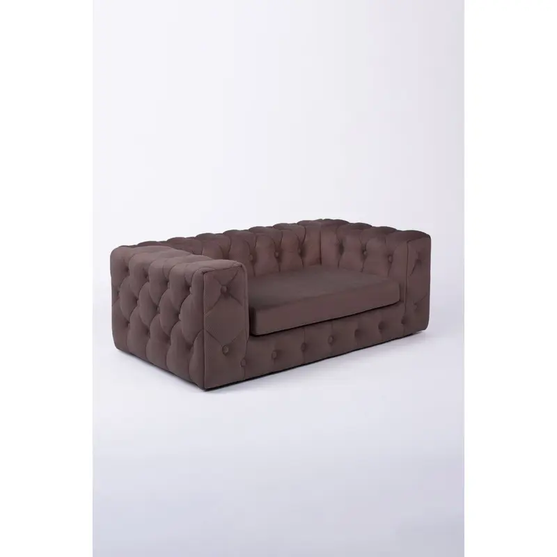 The Royal Luxury Pet Bed in Dark Brown