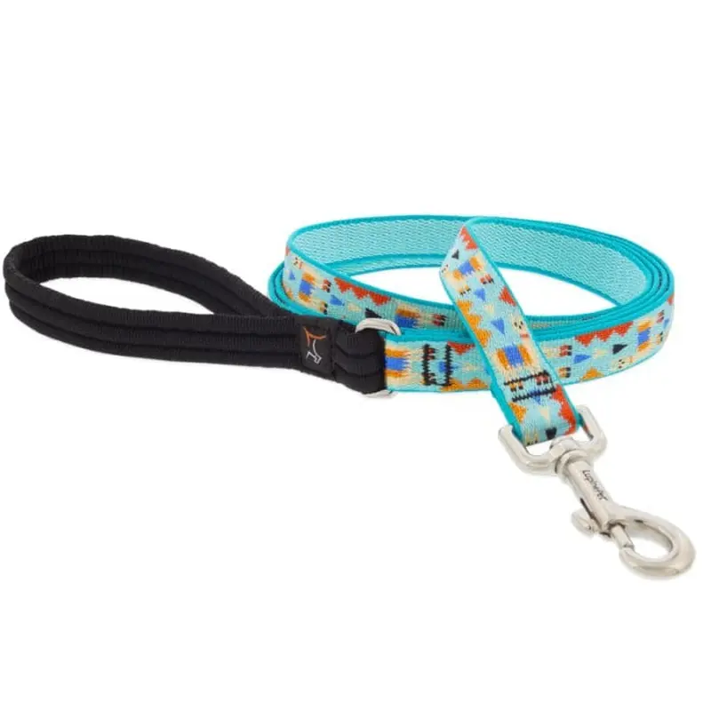 Lupine MicroBatch Limited Designs Dog Leash 3/4" x 6' Mama Llama