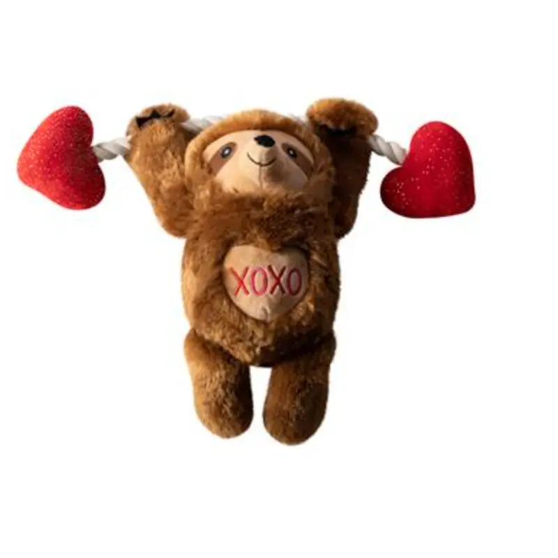 Fringe Beclaws I Love You Plush Dog Toy