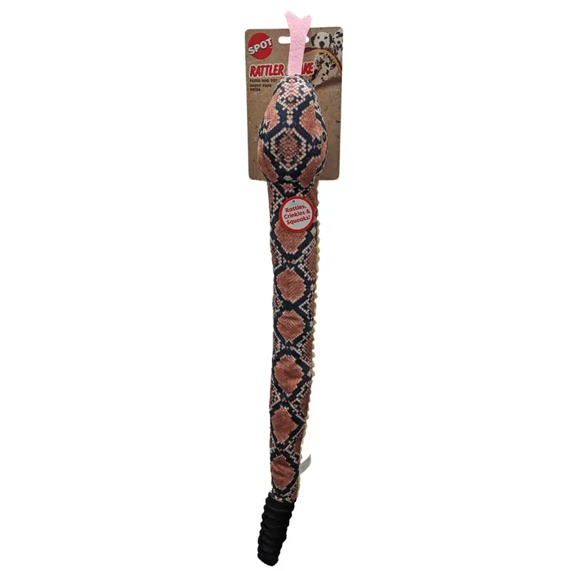 Spot Ethical Pet Dog Toy Rattler Snake 24In