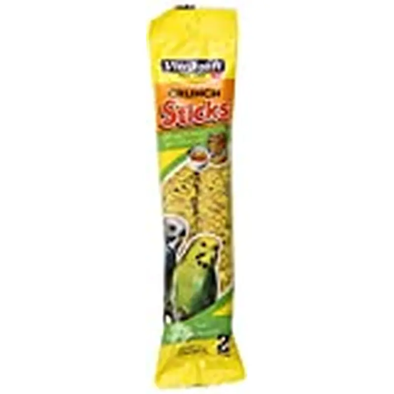 Vitakraft Parakeet Crunch Sticks w/Egg & Honey Treat Sticks 2pk 1.4 oz.