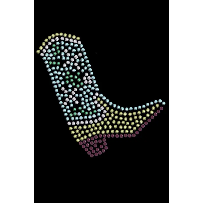 Boot (Green & Turquoise) - bandana
