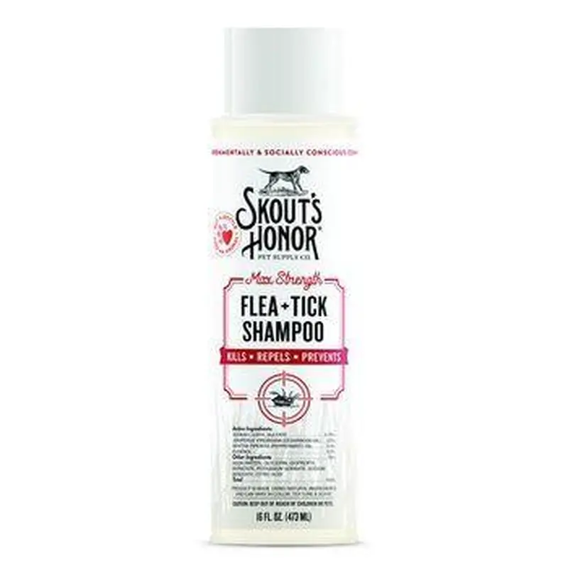 Skouts Honor Flea & Tick Shampoo 16oz