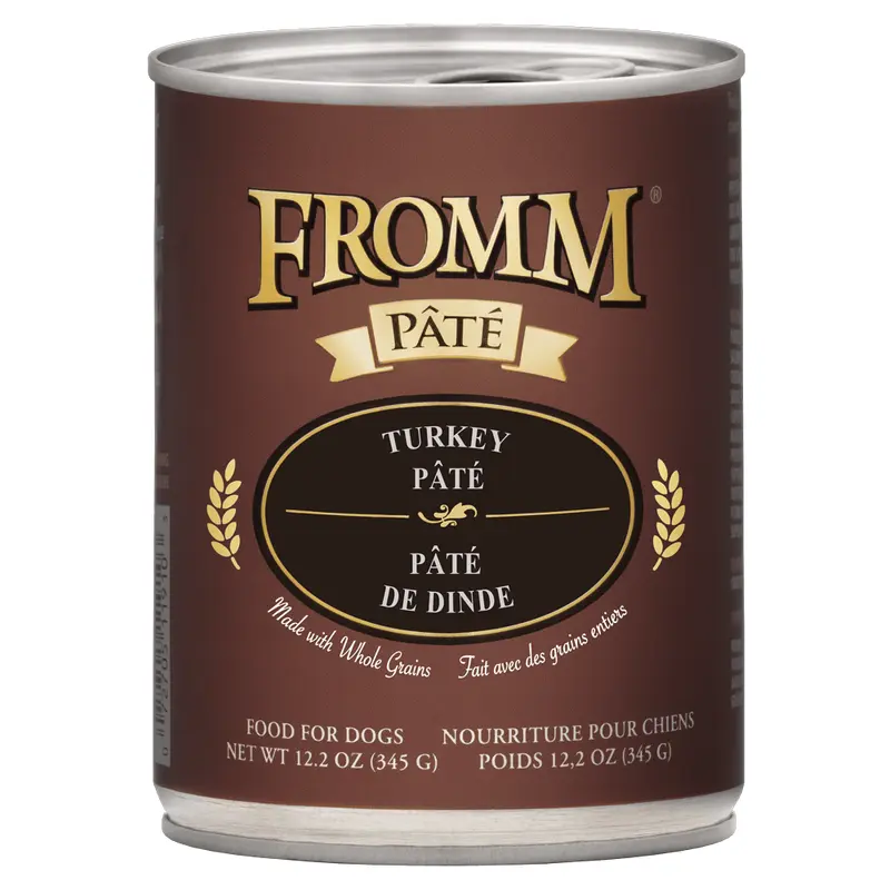 Fromm All Life Stages Turkey Pate Wet Dog Food (12.2oz)