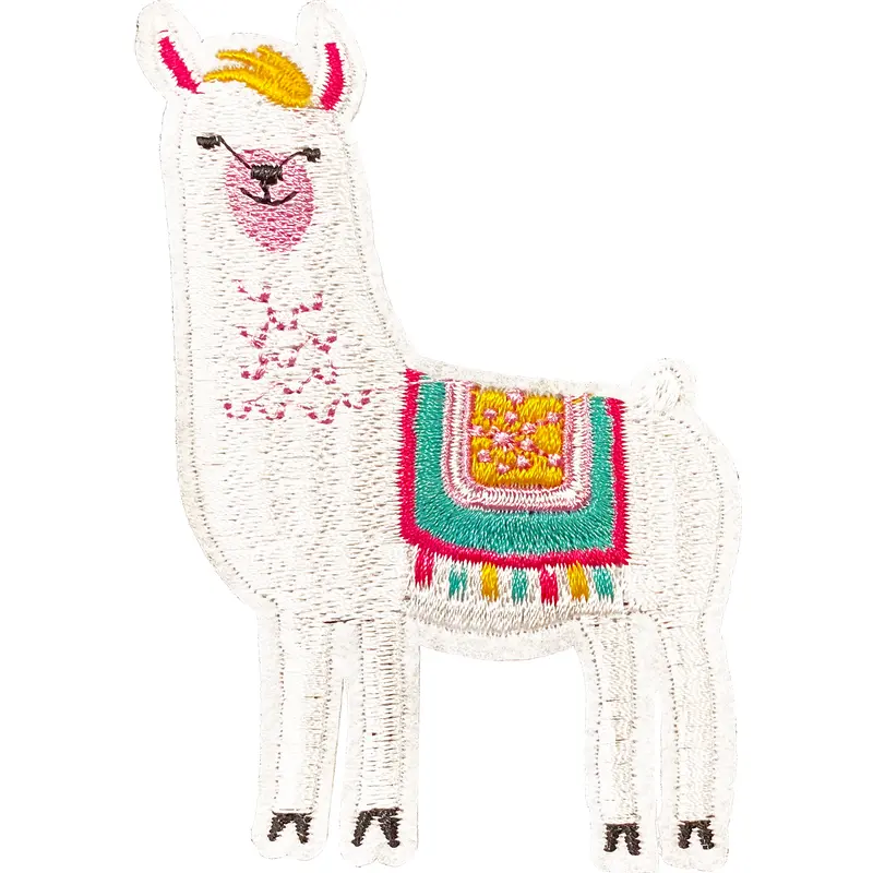 White Llama Patch