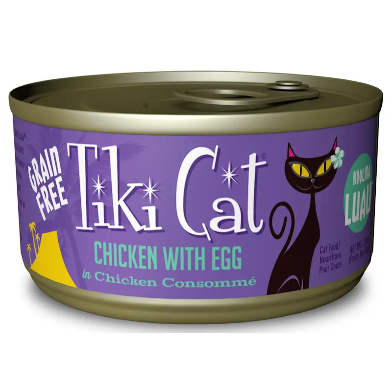 Tiki Cat Koolina Luau Grain Free Chicken With Egg In Chicken Consomme Canned Cat Food