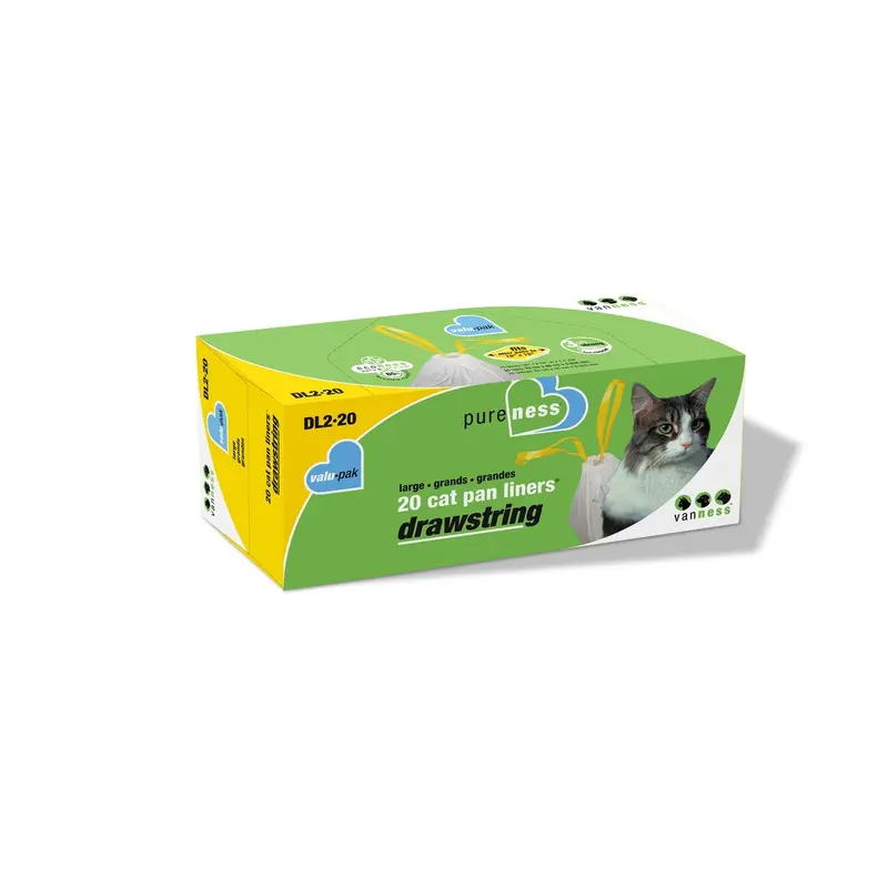 Van Ness Large Drawstring Valu-Pak Cat Pan Liners