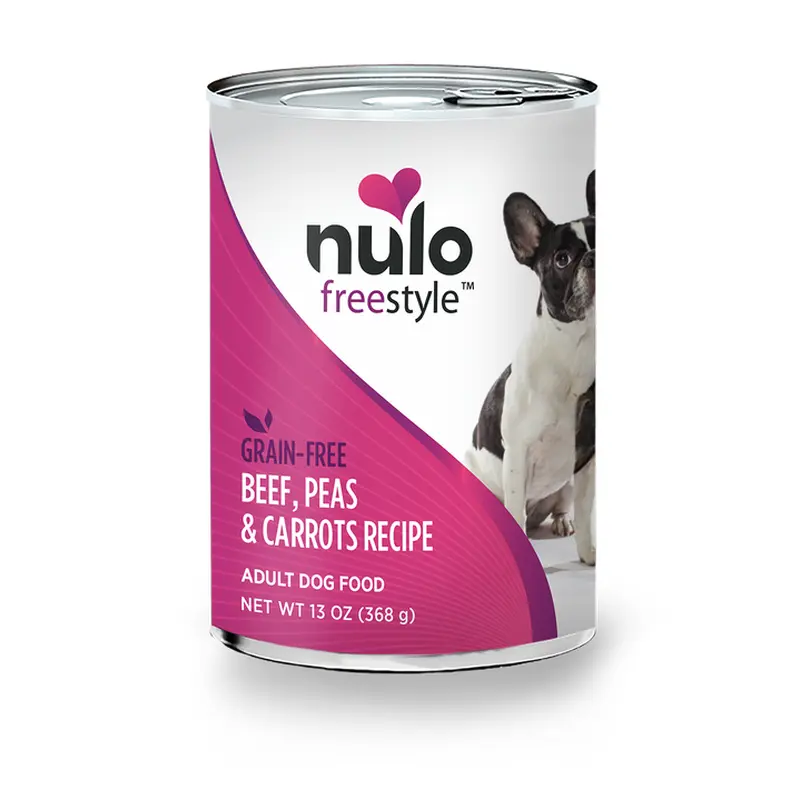 Nulo Dog Can Beef Peas & Carrots 13oz