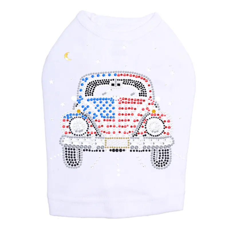 Volkswagon - Red, White, & Blue - Dog Tank