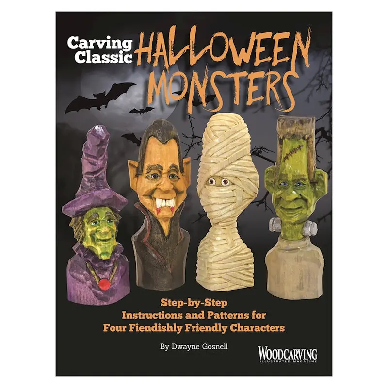 Carving Classic Halloween Monsters