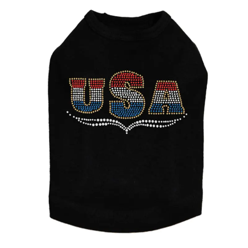 USA - Tricolor - Dog Tank