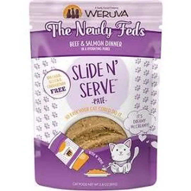 Weruva Slide N' Serve The Newly Feds Beef & Salmon Pate
