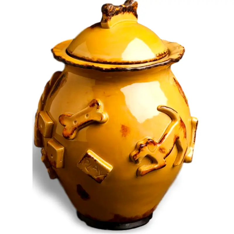 Dog Treat Jar - Caramel