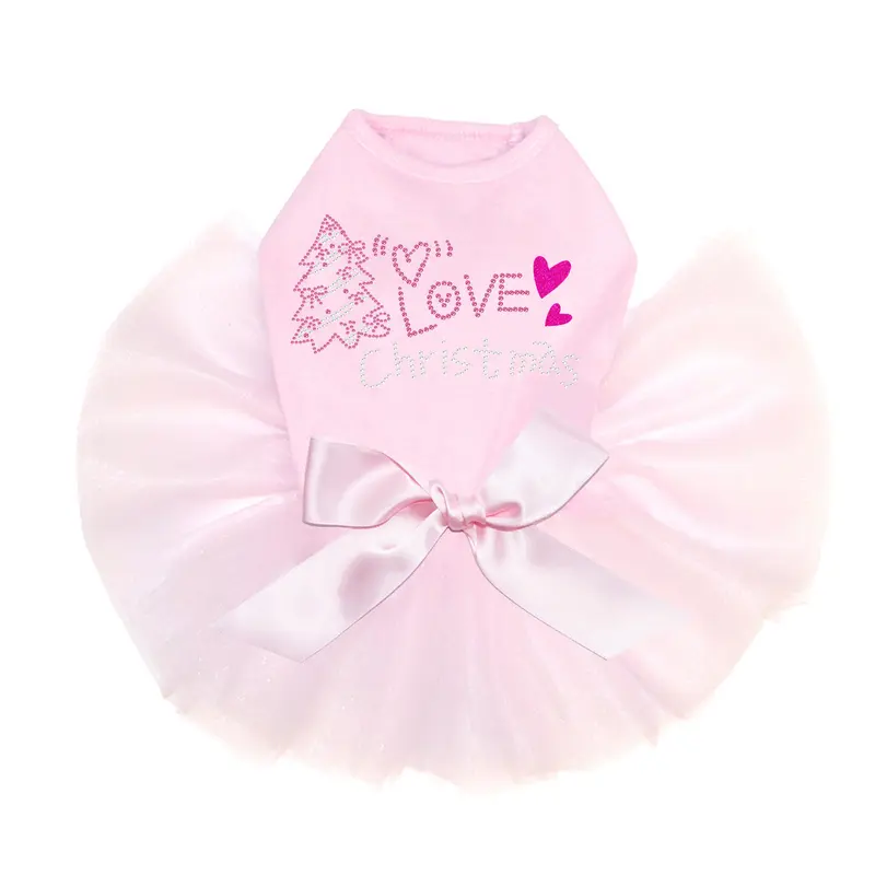 Love Pink Christmas - Custom Tutu