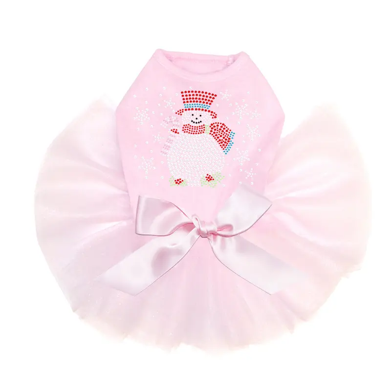 Snowman with Snowflakes  - Custom Tutu