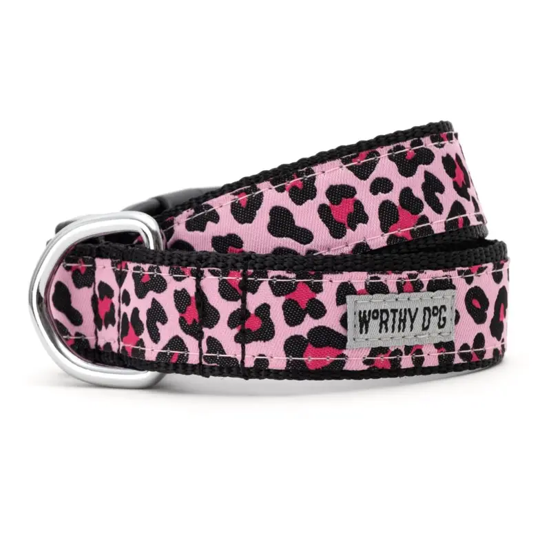 Pink Leopard Collar & Lead Collection