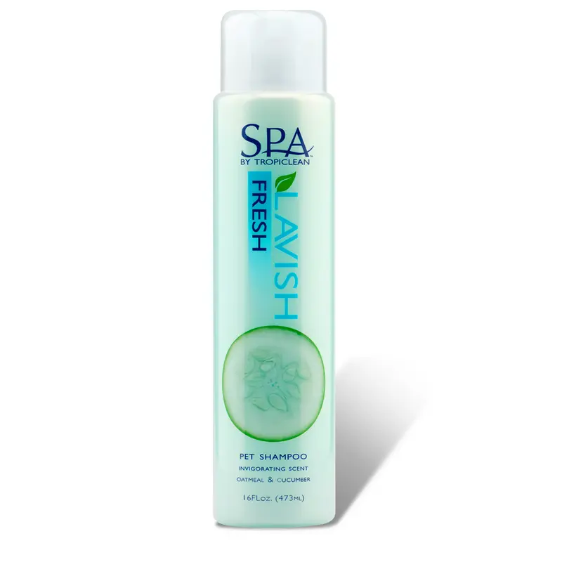 Tropiclean Cucumber and white tea Spa Fresh Shampoo For Pets