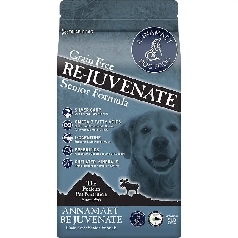 Annamaet ReJuvenate Dog Food Grain Free Senior Formula  5lb