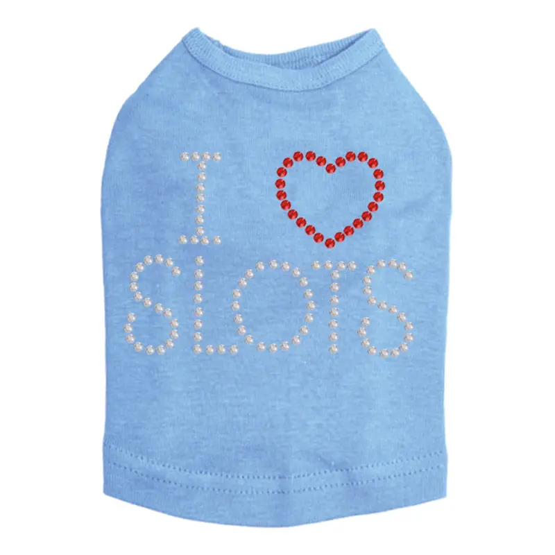I Love Slots - Dog Tank