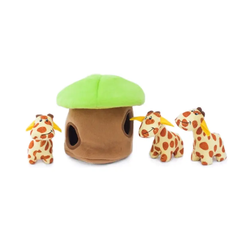 Zippy Paws Zoo Friends Giraffe Lodge
