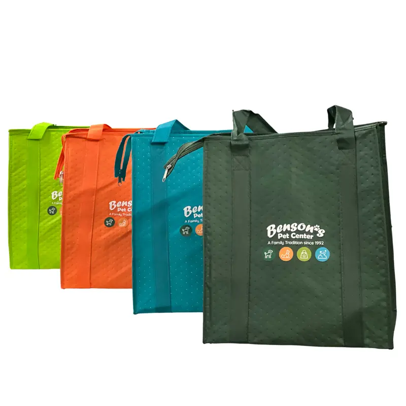 Benson's Thermo Insulated Reusable Tote Bag Orange