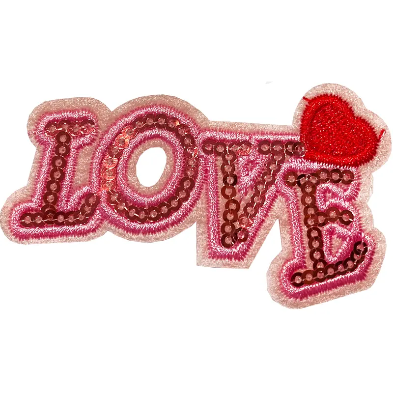 Love Pink Sequin (S) Patch