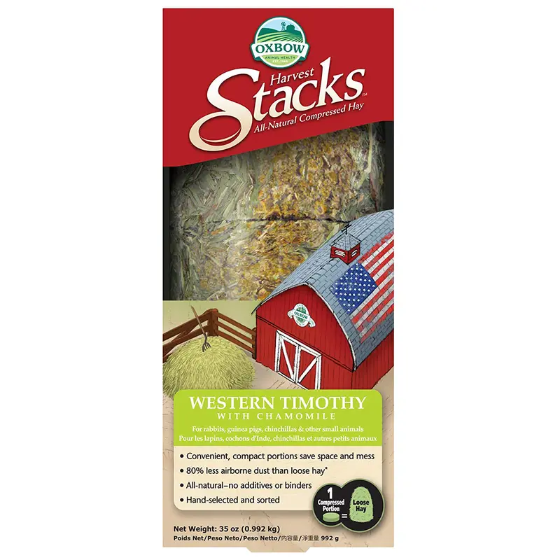 Oxbow Harvest Stacks Western Timothy with Chamomile 35oz