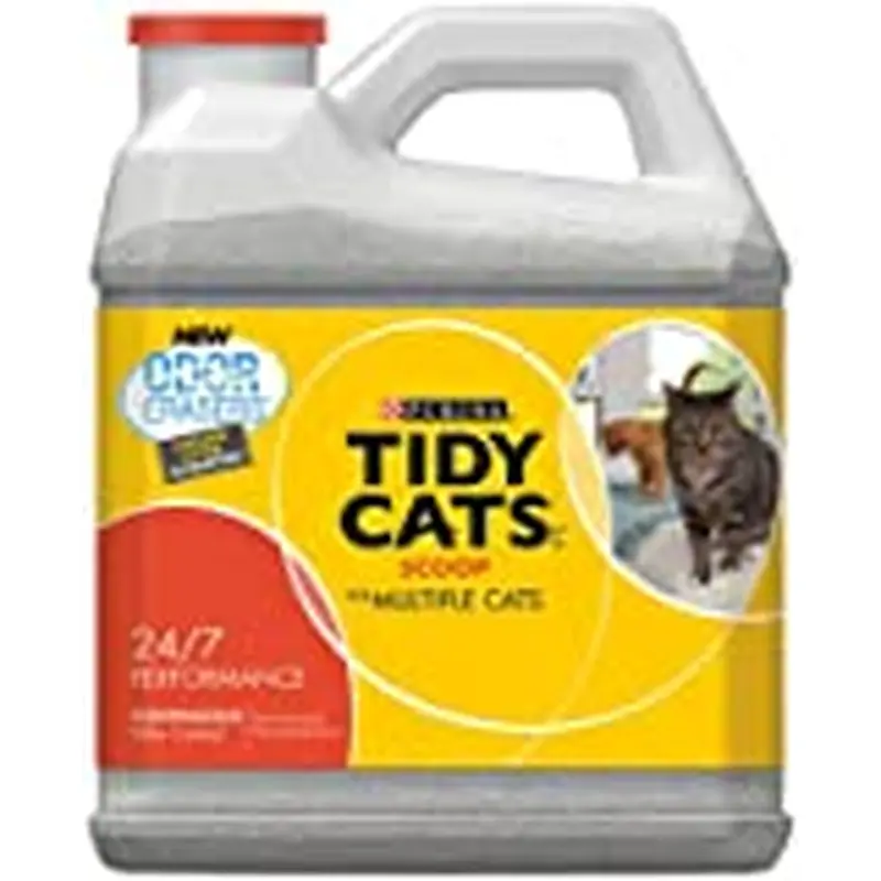 Purina Tidy Cats Clumping Cat Litter  24/7 Performance Multi Cat Litter  14 lb. Jug