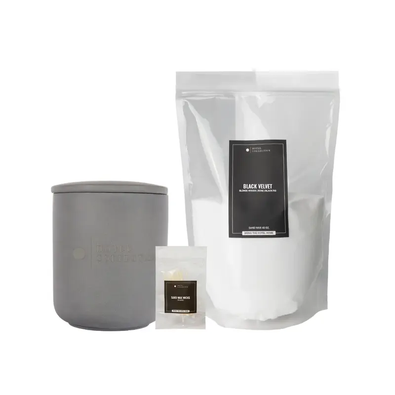 Petite Ceramic Sand Wax Set